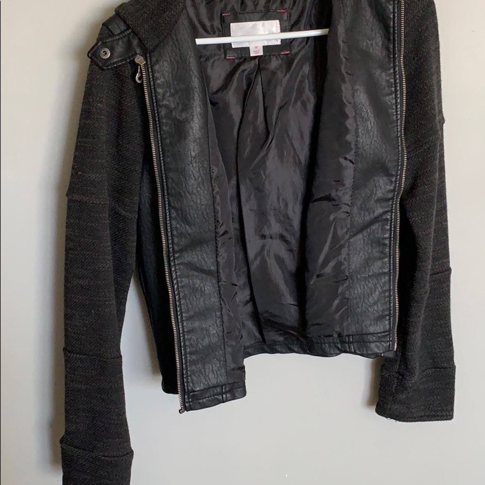 Black  jacket worn once no flaws